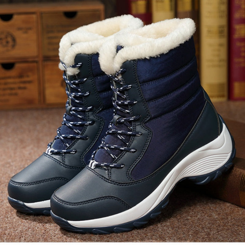 🔥Jopa 49 % alennusta!!🏆Lämmin paksuuntunut vedenpitävä luistamaton Snow Boots
