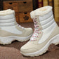 🔥Jopa 49 % alennusta!!🏆Lämmin paksuuntunut vedenpitävä luistamaton Snow Boots