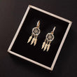 (🔥Uutuus - 48 % alennus)Dreamcatcher Crystal Charm korvakorut🔆