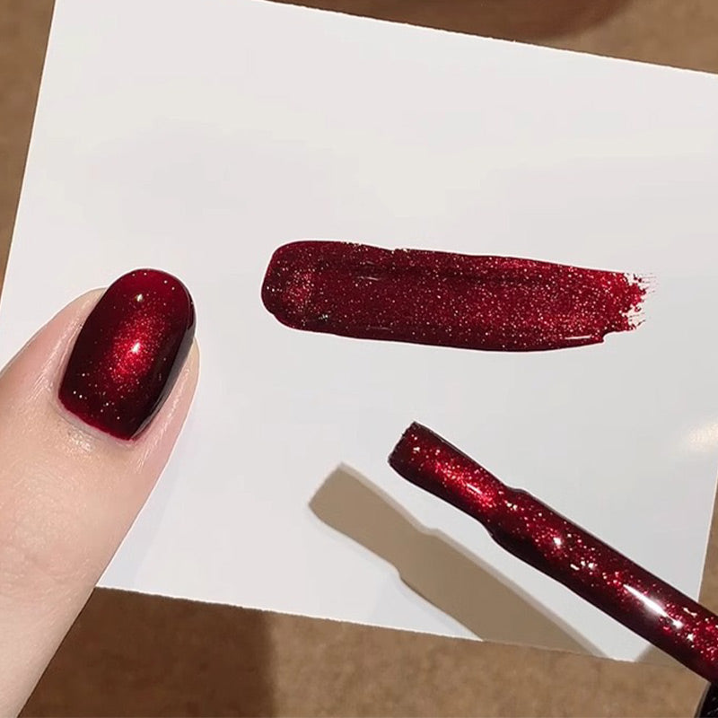 🎅Joulun alennusmyynti - 50 % ALENNUS🎄Uuden vuoden juhlinta✨Kiiltävä kissansilmä-geelilakk