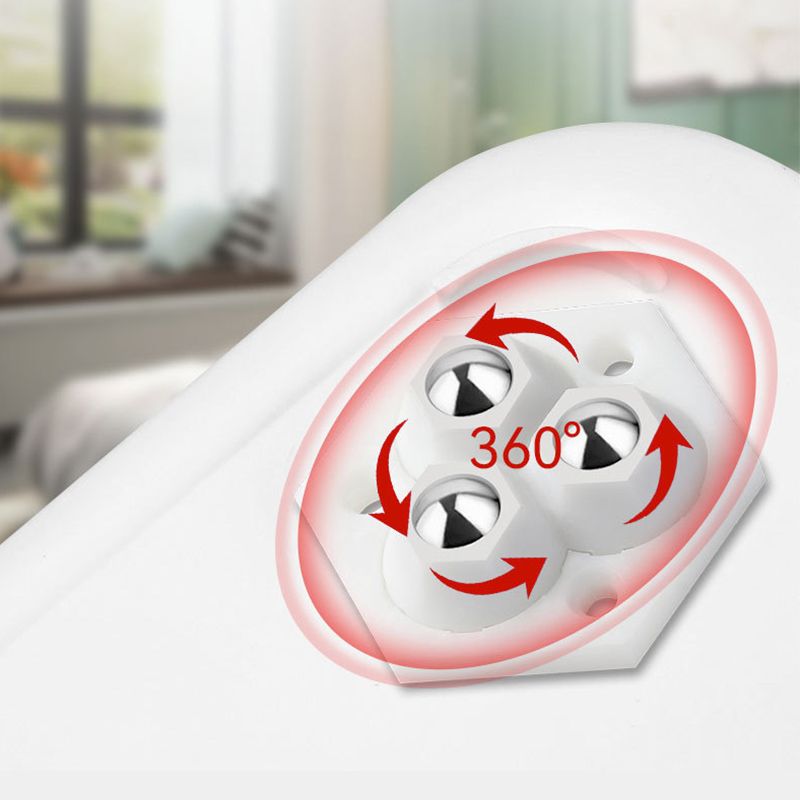 360° Kääntyvät kolmen pallon pyörät 4 kpl/pakkaus
