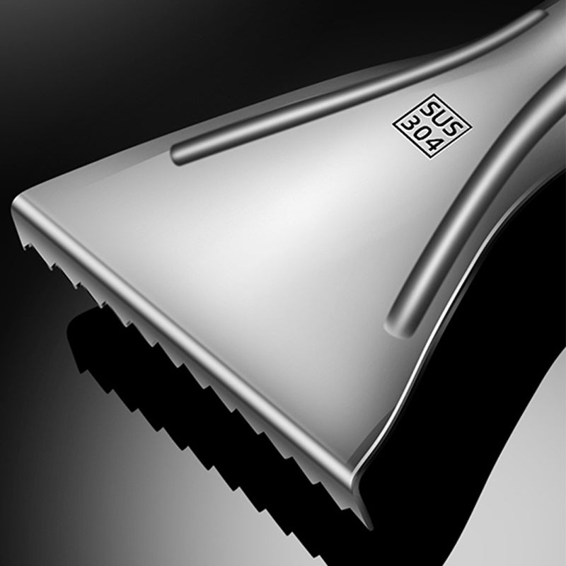 Terävä ruostumattomasta teräksestä valmistettu kalan suomustaja