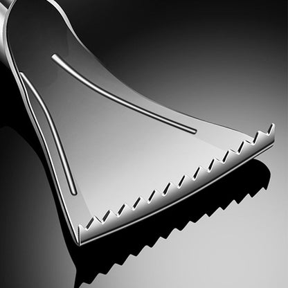 Terävä ruostumattomasta teräksestä valmistettu kalan suomustaja