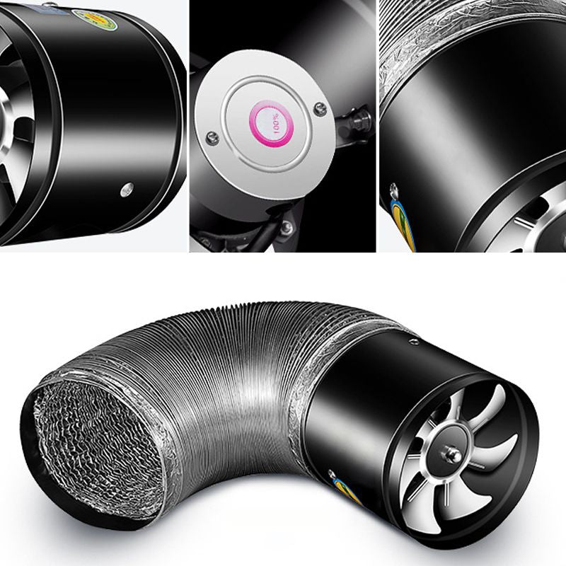 🏅Super imukyky🌪️Monitoiminen, tehokas, hiljainen poistoilman puhallin