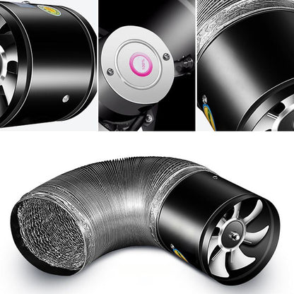 🏅Super imukyky🌪️Monitoiminen, tehokas, hiljainen poistoilman puhallin