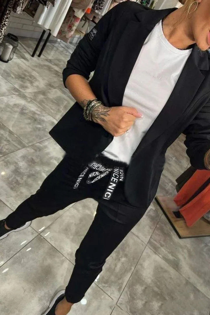 Naisten rento puku takki & housut 2-osainen setti 💕 UUSI KUUMAPYYNTÖ 💕