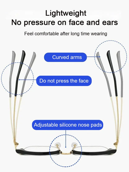 🔥Kuuma Myynti🔥Erittäin Kevyet Anti-Sinivalo Presbyopia Lasit (50% Alennus)