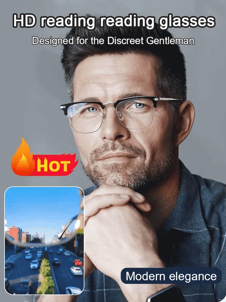 🔥Kuuma Myynti🔥Erittäin Kevyet Anti-Sinivalo Presbyopia Lasit (50% Alennus)