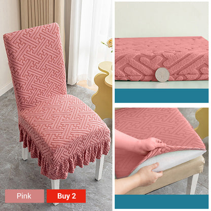 ⏳ Rajoitettu tarjous: 50 % alennus 💥 Uudenmallinen tuolinpäällinen jacquard-tyynyllä