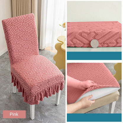 ⏳ Rajoitettu tarjous: 50 % alennus 💥 Uudenmallinen tuolinpäällinen jacquard-tyynyllä