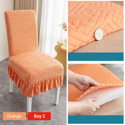 ⏳ Rajoitettu tarjous: 50 % alennus 💥 Uudenmallinen tuolinpäällinen jacquard-tyynyllä