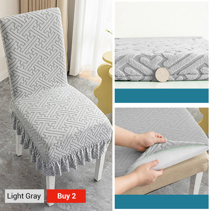 ⏳ Rajoitettu tarjous: 50 % alennus 💥 Uudenmallinen tuolinpäällinen jacquard-tyynyllä