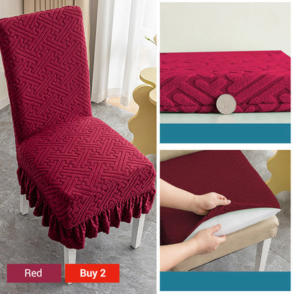 ⏳ Rajoitettu tarjous: 50 % alennus 💥 Uudenmallinen tuolinpäällinen jacquard-tyynyllä