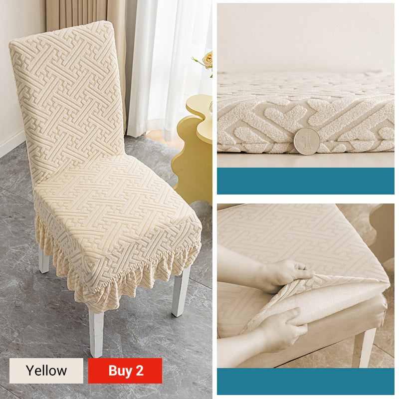 ⏳ Rajoitettu tarjous: 50 % alennus 💥 Uudenmallinen tuolinpäällinen jacquard-tyynyllä