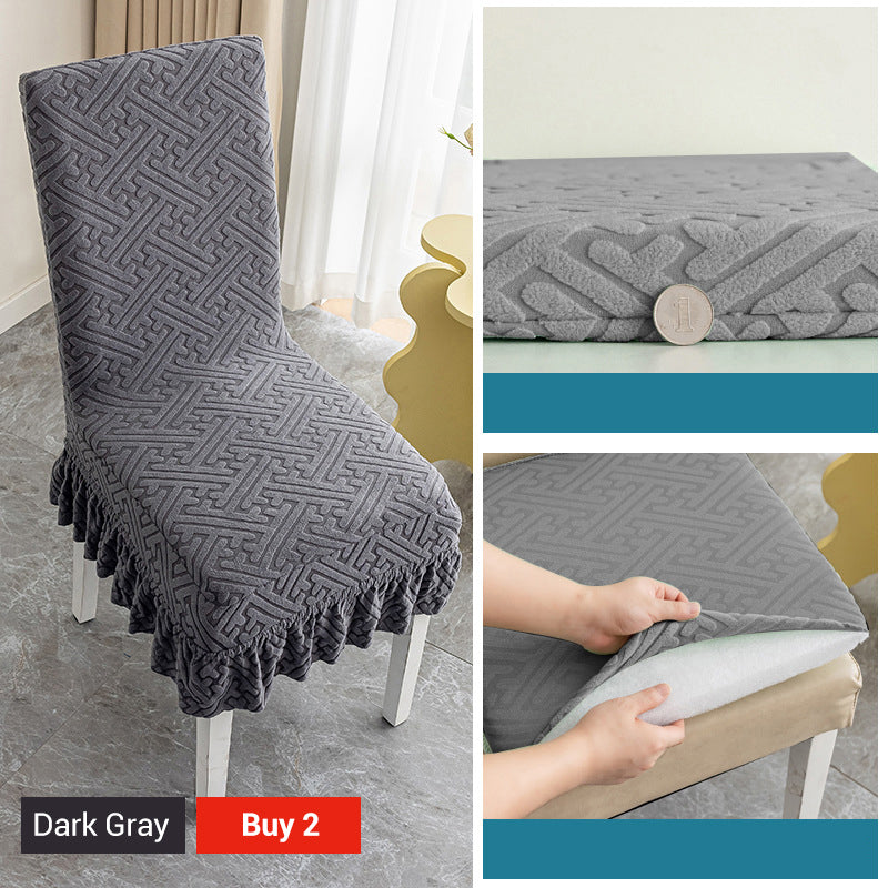 ⏳ Rajoitettu tarjous: 50 % alennus 💥 Uudenmallinen tuolinpäällinen jacquard-tyynyllä