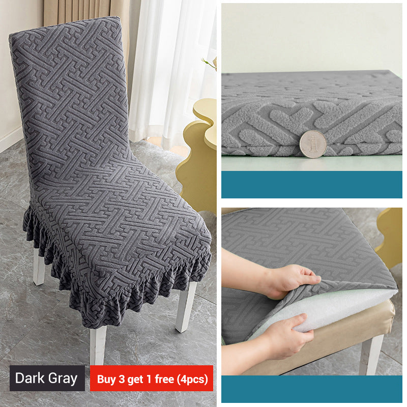 ⏳ Rajoitettu tarjous: 50 % alennus 💥 Uudenmallinen tuolinpäällinen jacquard-tyynyllä