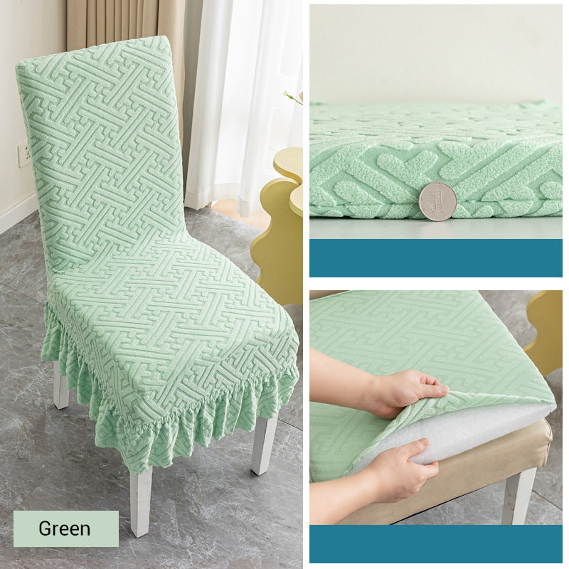 ⏳ Rajoitettu tarjous: 50 % alennus 💥 Uudenmallinen tuolinpäällinen jacquard-tyynyllä