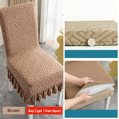 ⏳ Rajoitettu tarjous: 50 % alennus 💥 Uudenmallinen tuolinpäällinen jacquard-tyynyllä