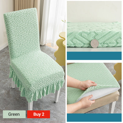 ⏳ Rajoitettu tarjous: 50 % alennus 💥 Uudenmallinen tuolinpäällinen jacquard-tyynyllä