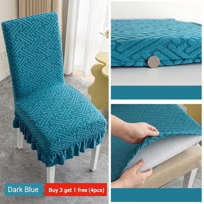 ⏳ Rajoitettu tarjous: 50 % alennus 💥 Uudenmallinen tuolinpäällinen jacquard-tyynyllä