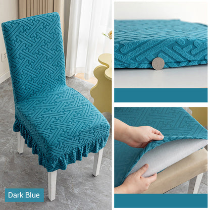 ⏳ Rajoitettu tarjous: 50 % alennus 💥 Uudenmallinen tuolinpäällinen jacquard-tyynyllä