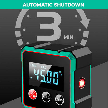 🔧 Magneettinen Digitaalinen Kulmamittari Elektronisella Lasertoiminnolla