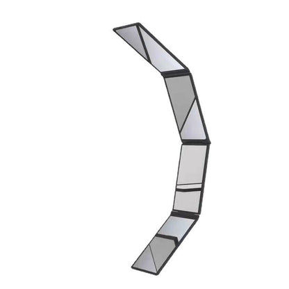 Monikulmainen taittopeili omahoitoon - näkymä pään takaosaan saatavilla