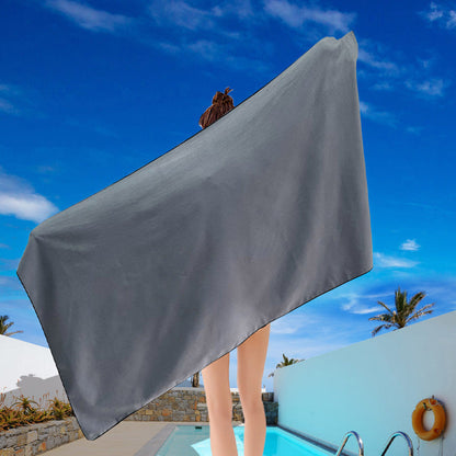 Ranta-uinnin hikeä imukykyinen suuri pyyhe