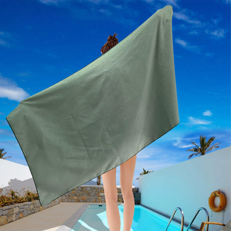 Ranta-uinnin hikeä imukykyinen suuri pyyhe