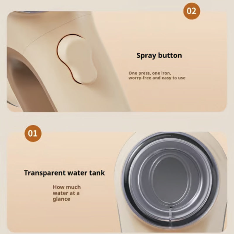 🍃 Viimeinen päivä - 49 % alennus! 💥 Kannettava käsikäyttöinen höyrystin vaatteille