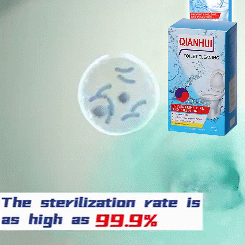 Sitruunan tuoksuiset WC-pöntön puhdistustabletit