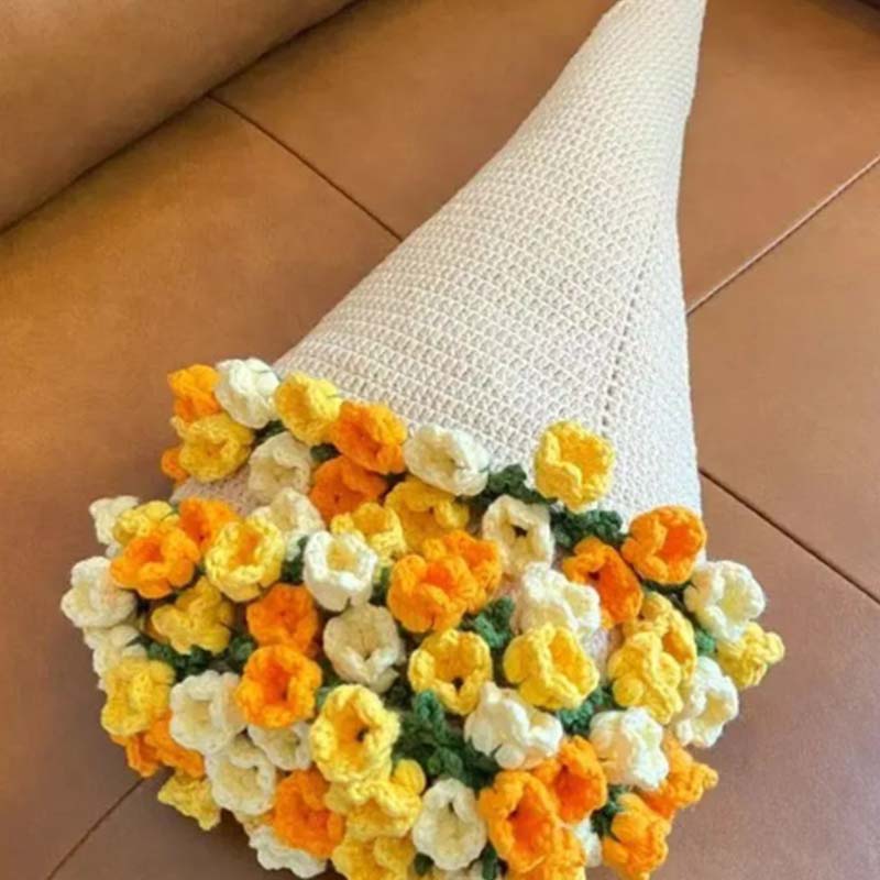 🎁2025 Nouveaux produits💐Couverture bouquet au crochet