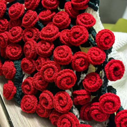 🎁2025 Nouveaux produits💐Couverture bouquet au crochet