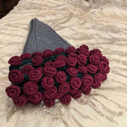 🎁2025 Nouveaux produits💐Couverture bouquet au crochet