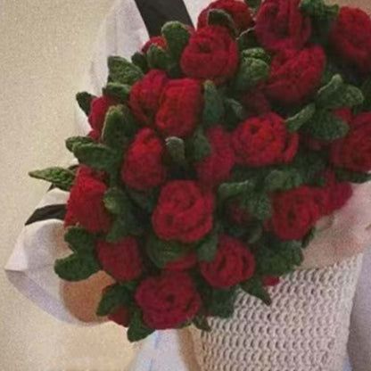 🎁2025 Nouveaux produits💐Couverture bouquet au crochet