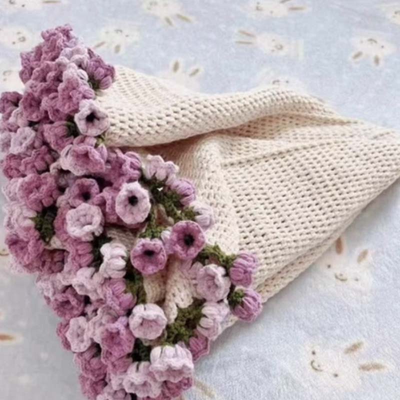 🎁2025 Nouveaux produits💐Couverture bouquet au crochet