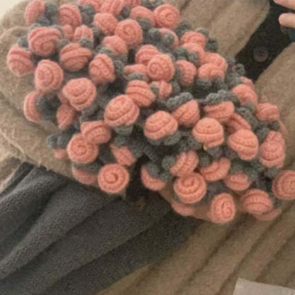 🎁2025 Nouveaux produits💐Couverture bouquet au crochet