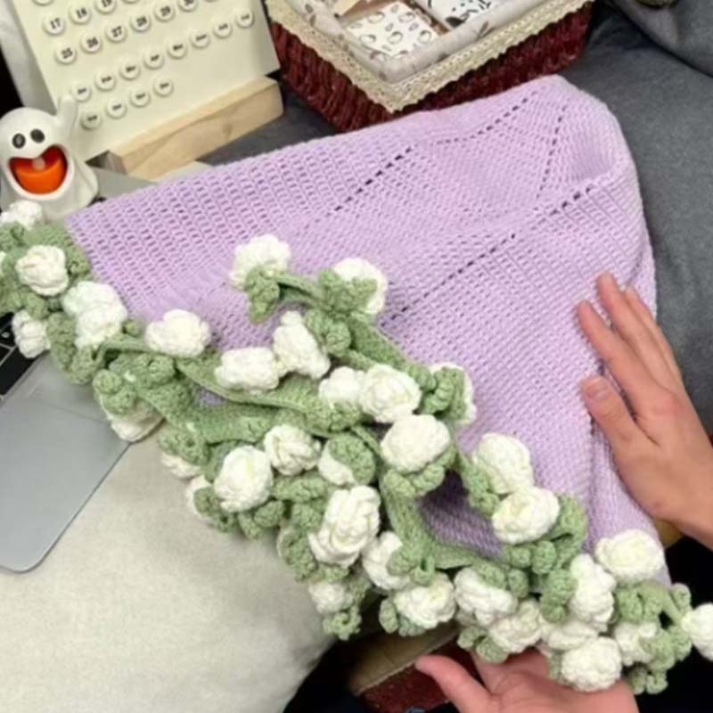 🎁2025 Nouveaux produits💐Couverture bouquet au crochet