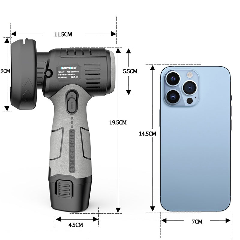 ⏳Ajallinen tarjous 🧰 12V mini kulmahiomakone leikkauskiekolla