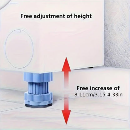 Yleiskäyttöiset monitoimiset korotuspalat pesukoneen jalustalle