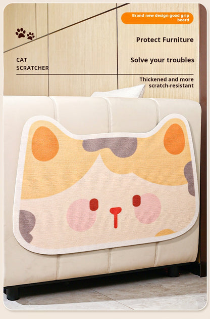 Seinään Kiinnitettävä Kissan Raapimisalusta