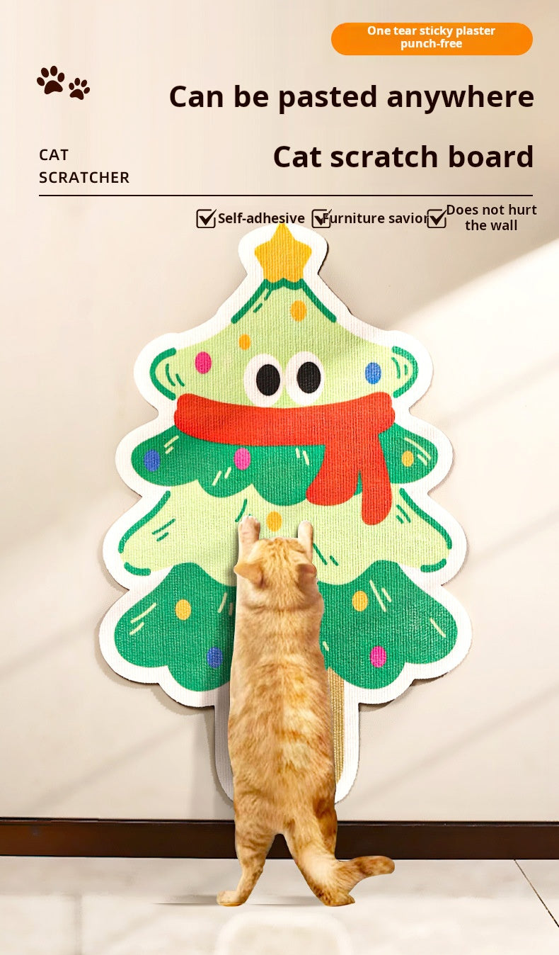 Seinään Kiinnitettävä Kissan Raapimisalusta