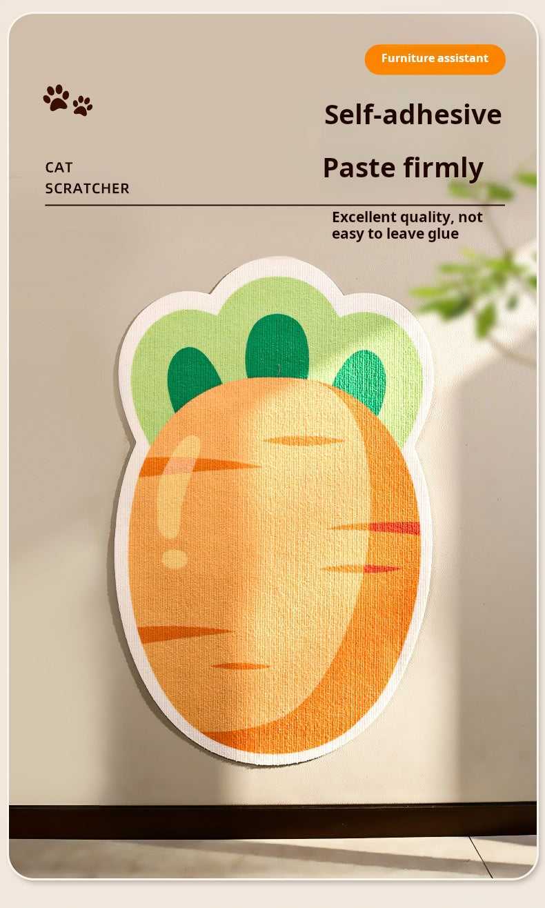 Seinään Kiinnitettävä Kissan Raapimisalusta