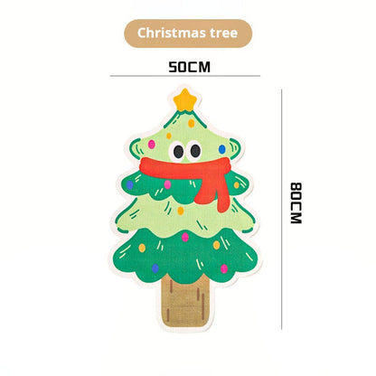 Seinään Kiinnitettävä Kissan Raapimisalusta