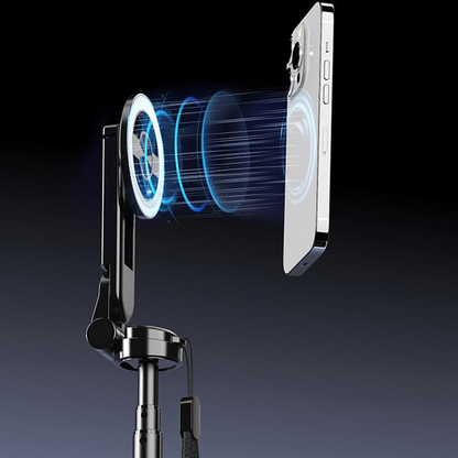4-in-1 Monitoiminen 360° Kääntyvä Magneettinen Selfiekeppi