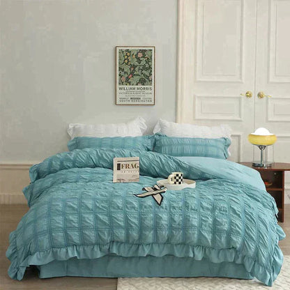 🎁 Valmistaudu kesään 🛏️ Ihoystävällinen pitsipeitto – 4-osainen setti 🔥 Ilmainen toimitus 🔥