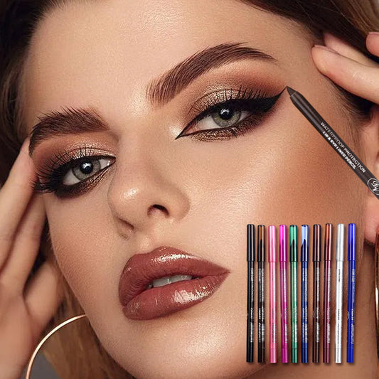 💄 Intensiivinen ja värikäs katse – 10 geelikynän setti nyt -50 % alennuksella! 🎯👁️‍🗨️