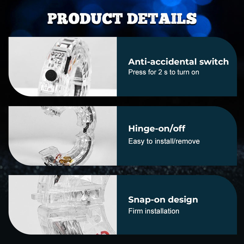 Valaise Yö – Värikäs polkupyörän napavalaisin