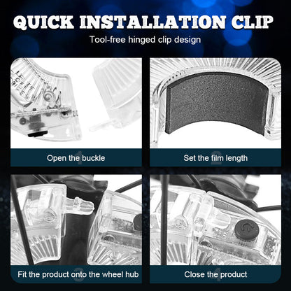 Valaise Yö – Värikäs polkupyörän napavalaisin