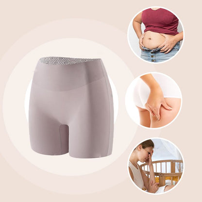 Intimo da donna a vita alta in seta ghiacciata contenitiva e contenitiva per fianchi